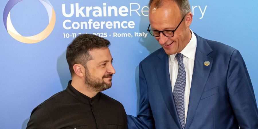 Merz will Selenskyj zur Videokonferenz mit Trump dazuschalten. (Archivbild)