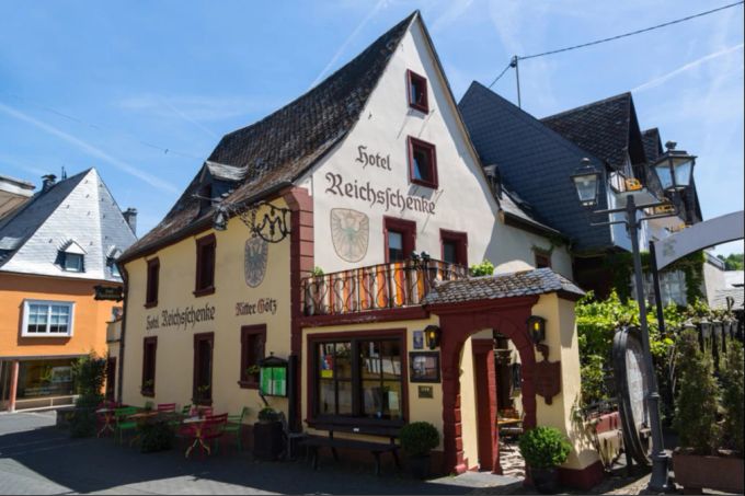 So sah das Haus vor dem Hoteleinsturz aus. Hoteleinsturz