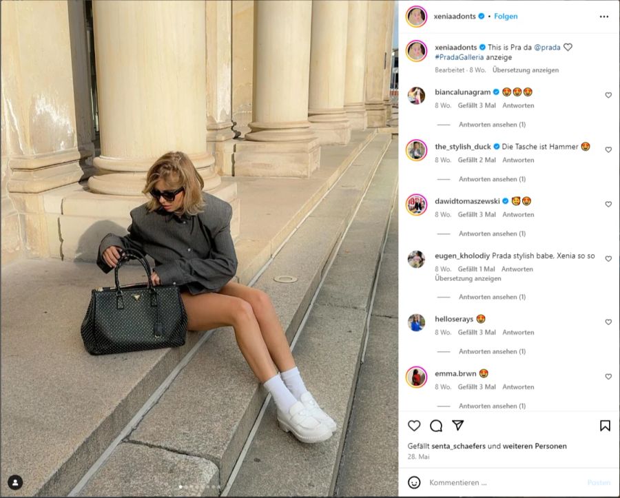 Seither lebt Xenia Adonts nicht mehr in Paris.