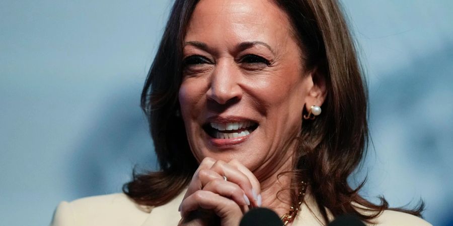 Kamala Harris wirbt mit dem Schlagwort «Freiheit» für sich. (Archivbild)