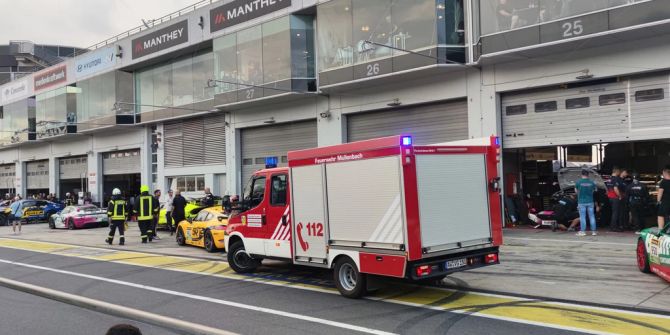 explosion nürburgring