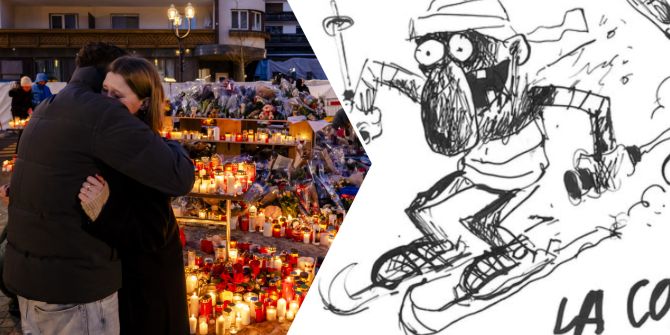 charlie hebdo crans-montana