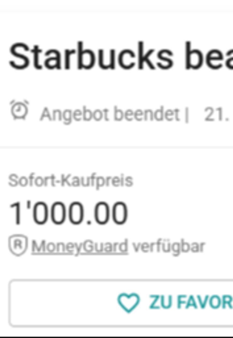 ... satte 1000 Franken.