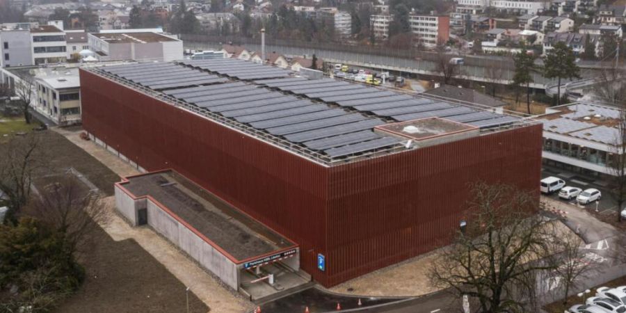 Das Spitalparkhaus in Liestal wird am Montag eröffnet.