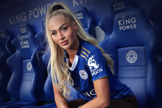 Alisha Lehmann Leicester City