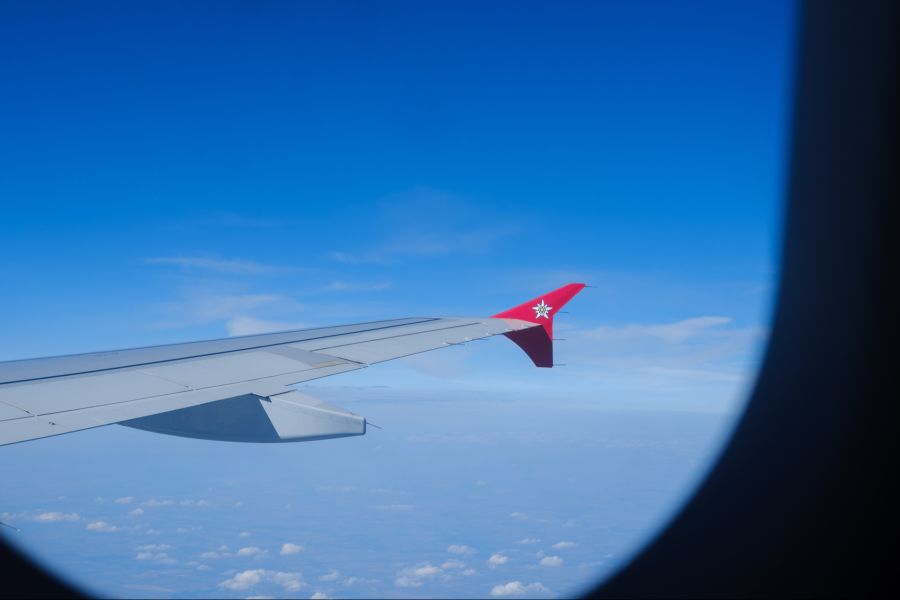 Die meisten Schweizer sind stolz auf Ihre Fluggesellschaft.