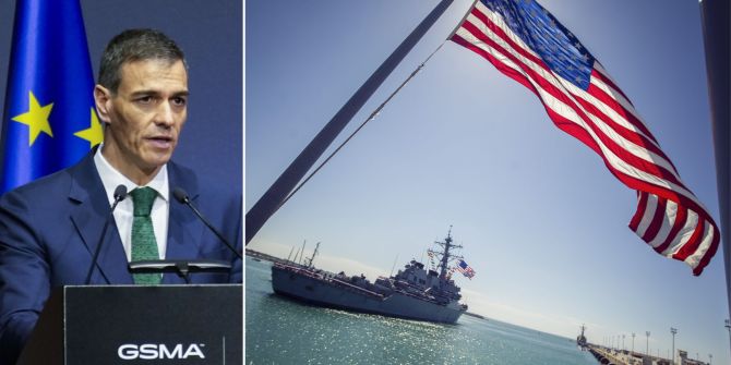 Spanien USA Iran Krieg