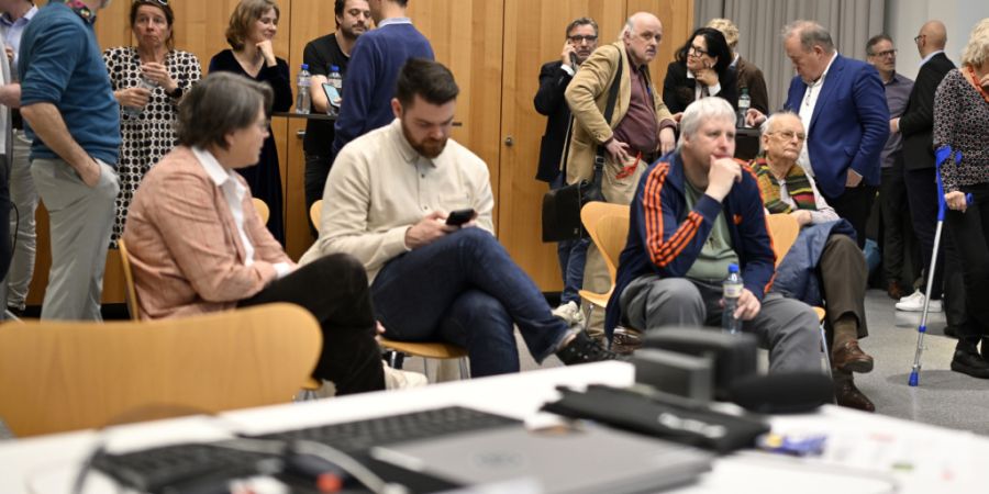 Die Grünen gehören zu den Verlierern des Wahlsonntags. Sie büssen zwei Sitze ein.