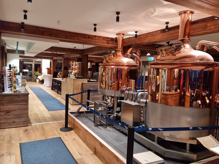 Deutschlands höchstgelegene Brauerei auf 2244 Metern über Meer - Biergenuss direkt auf dem Berg.