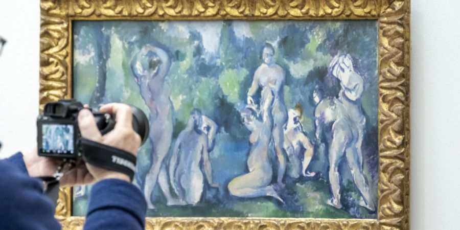 Die Fondation Beyeler knackt die 10-Millionen-Marke seit der Eröffnung 1997. Zurzeit zieht die Cezanne-Ausstellung viele Besucherinnen und Besucher an. (Archivbild)