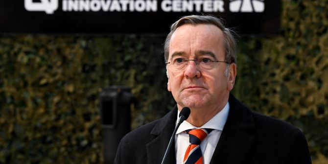 Verteidigungsminister Boris Pistorius