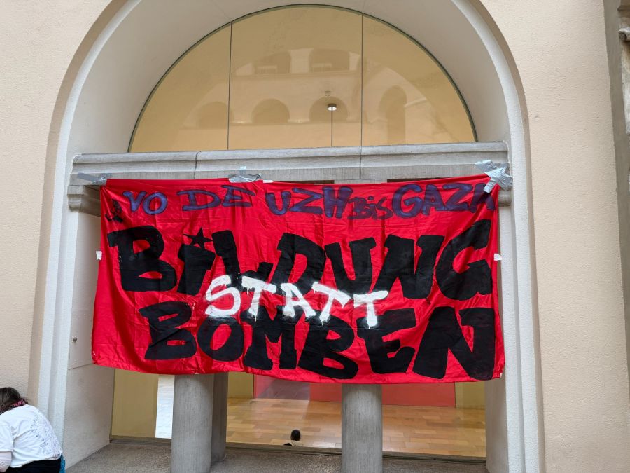 «Es war anders als erwartet», sagt Cyrill Hermann, zuständig für die Medienarbeit von «Students United Zurich».