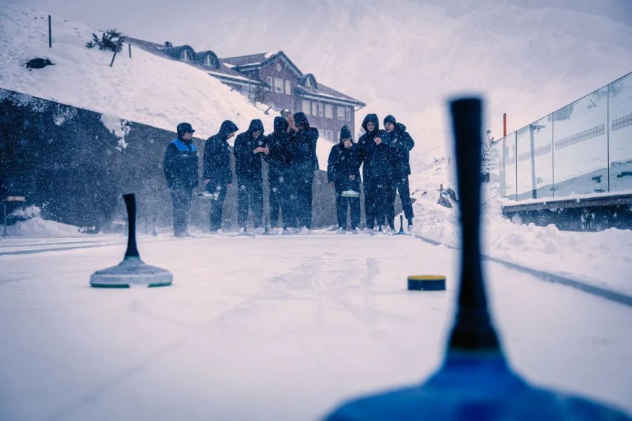 Der FCZ auf der Schwägalp.