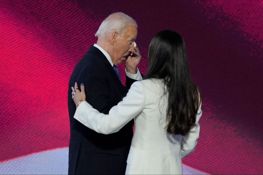 Wahlkampf USA Parteitag Biden