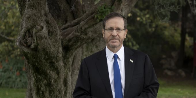 Der israelische Präsident Izchak Herzog im Dezember 2023. izchak herzog