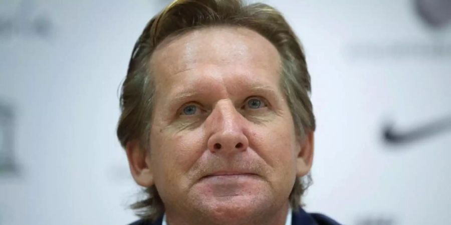Sieht Marc-André ter Stegen als künftige Nummer eins: Bernd Schuster. Foto: Jorge Zapata/EFE/