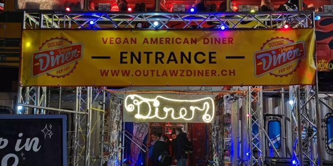 Veganes American Diner Outlawz in Bern