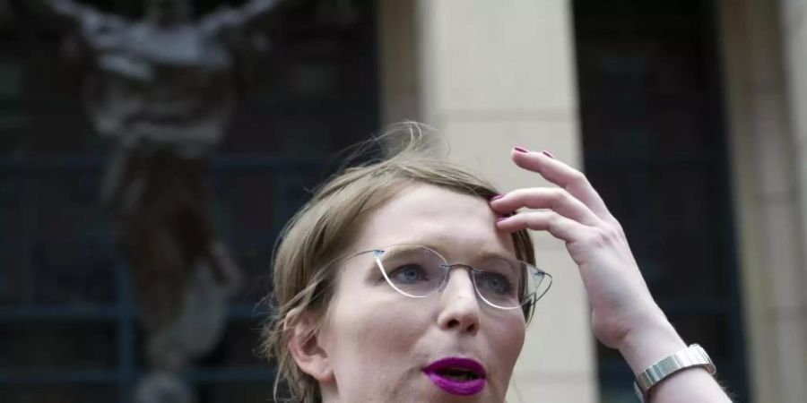 Chelsea Manning, frühere Wikileaks-Informantin, Manning ist wieder hinter Gittern. Foto: Cliff Owen/AP