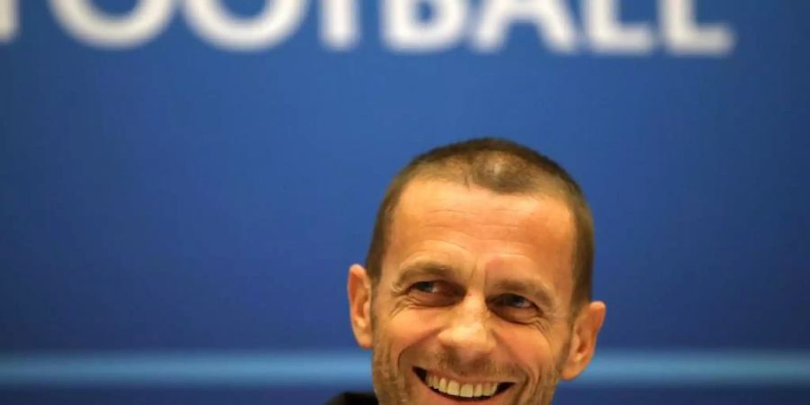 Arbeitet mit an einer Reform der Fussball-Königsklasse: UEFA-Präsident Aleksander Čeferin. Foto: Nick Potts/PA Wire