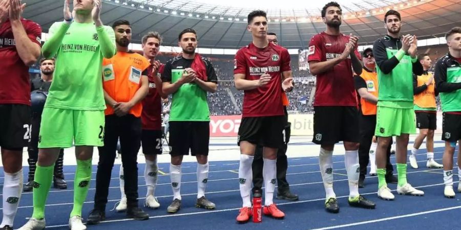 Hannovers Profi können trotz einer schwachen Saison noch auf den Ligaverbleib hoffen. Foto: Andreas Gora