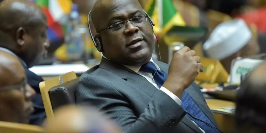 Tshisekedi beim Gipfel der Afrikanischen Union
