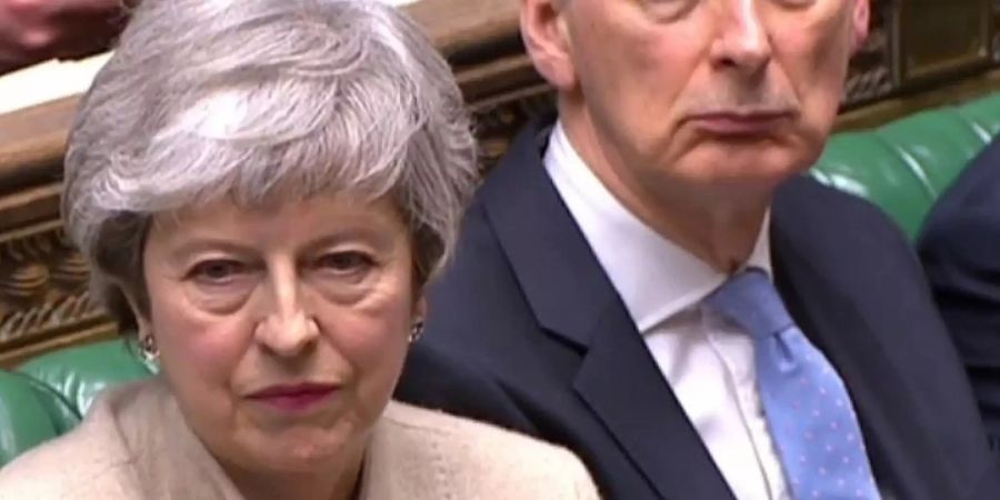 May im britischen Unterhaus