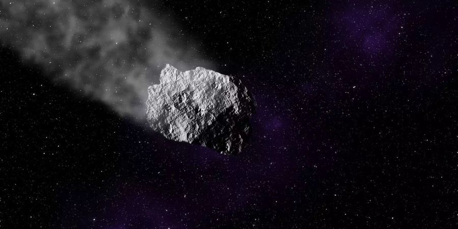 Asteroid Animation Weltall Sterne