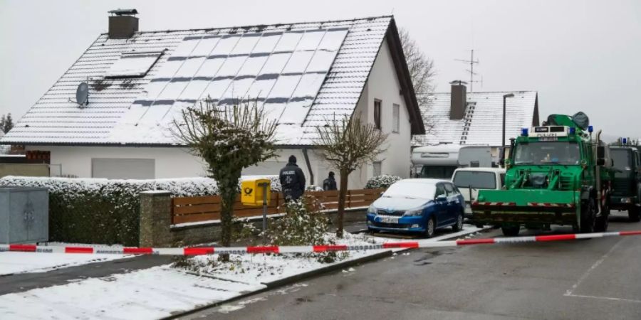 Das Haus des getöteten Ehepaars in Schnaittach