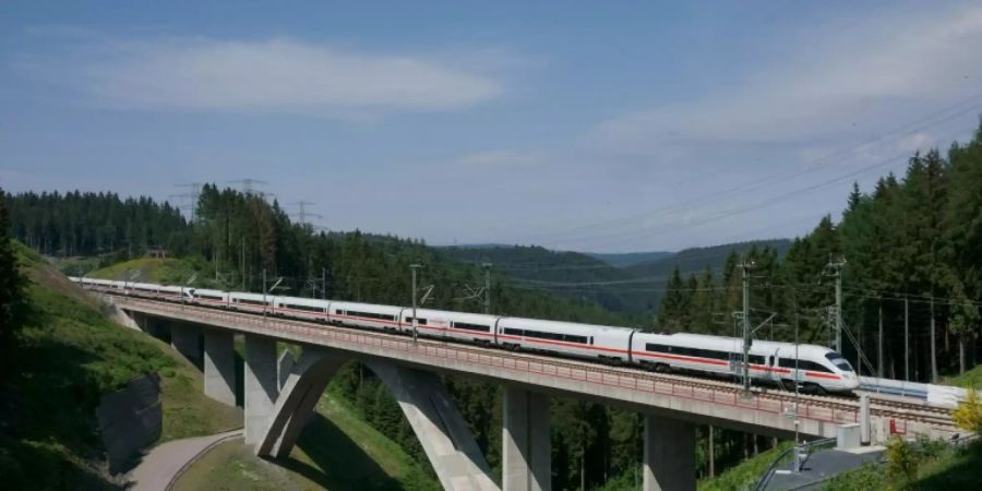 ICE-Strecke zwischen Nürnberg und Erfurt