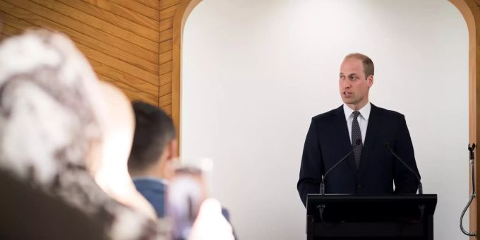 Christchurch - Prinz William lobt Muslime für Umgang mit Terror