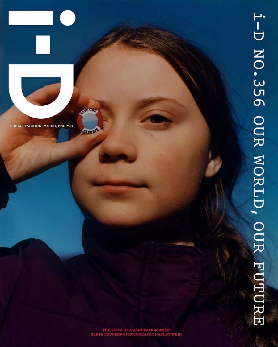 Greta Thunberg i-D