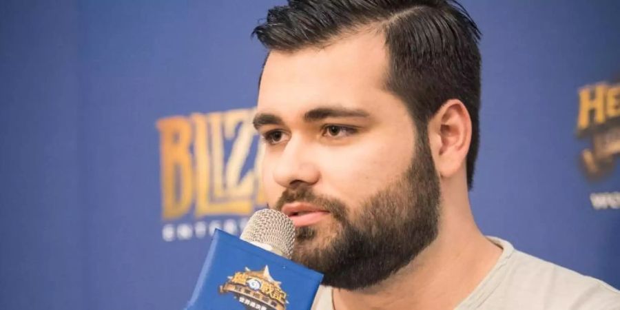 Torben «Viper» Wahl ist einer von zwei Deutschen bei der Hearthstone-WM in Taipei. Foto: Helena Kristiansson/Blizzard Entertainment