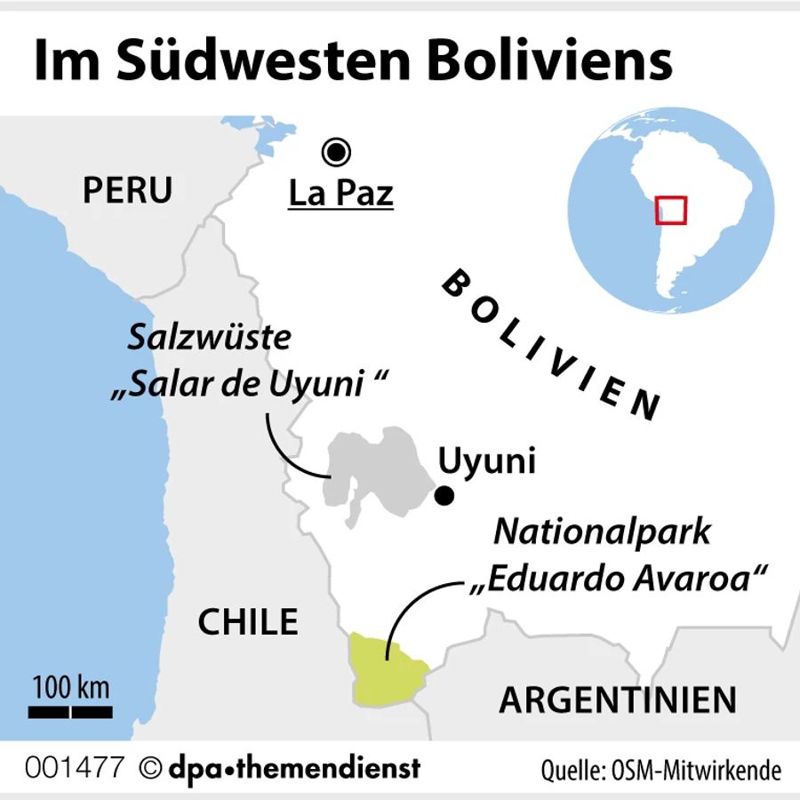 Uyuni Nationalpark Bolivien Südamerika