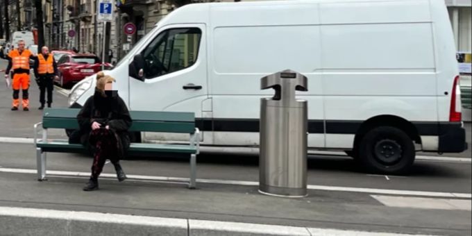 Dieser weisse Lieferwagen wurde am Unfallort von der Kantonspolizei Bern ganz genau unter die Lupe genommen. Breitenrain