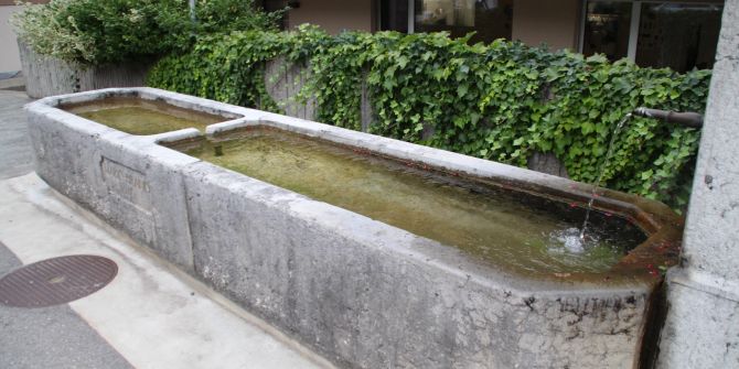 Brunnen in Wolhusen.