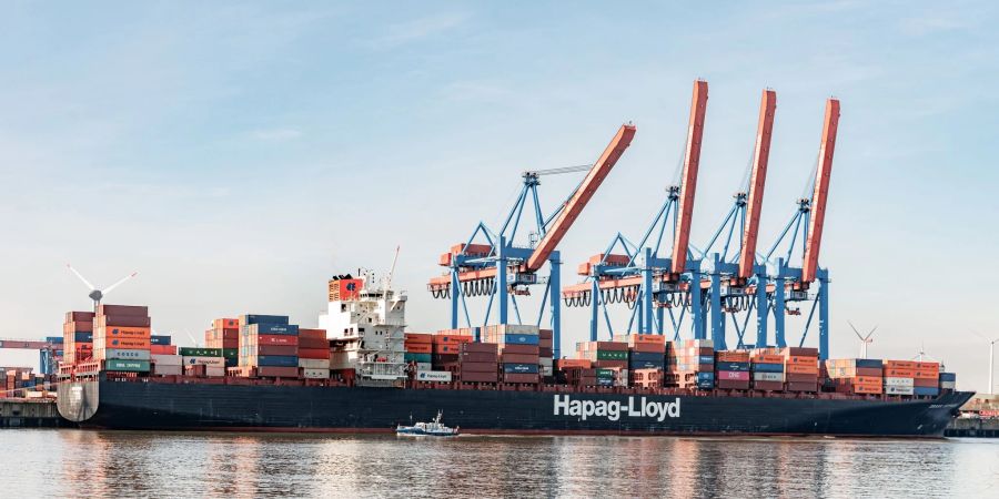 Das Terminal Altenwerder: Der für den Güterumschlag bedeutendste deutsche Seehafen ist Hamburg.
