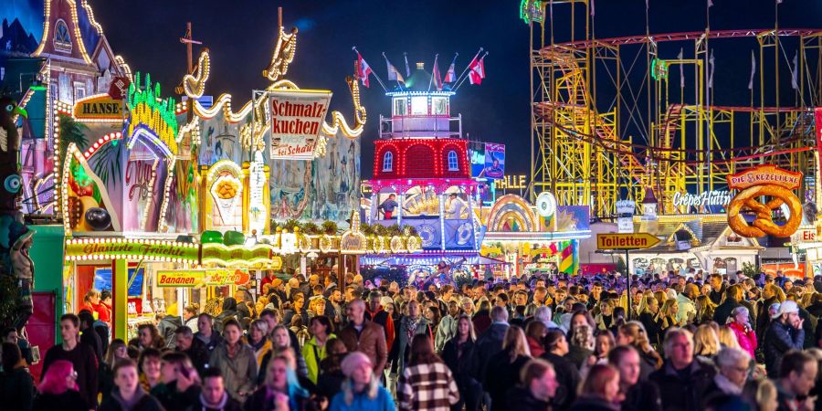 Der Bremer Freimarkt ist eines der ältesten Volksfeste Deutschlands und das grösste im Norden.