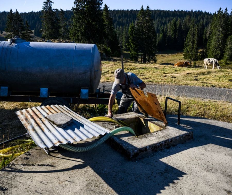 Alpbewirtschafter müssen sich überlegen, Wasserspeicher einzurichten.