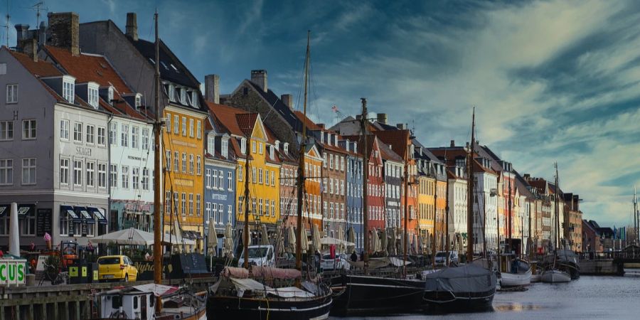 Nyhavn Kopenhagen Fischerboote Meeresluft