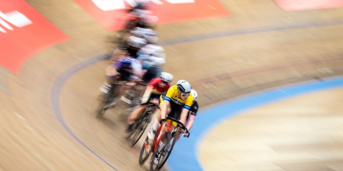 Velofahrer Tissot Velodrome