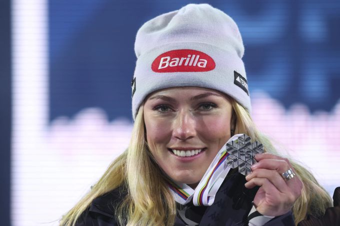 Bei der diesjährigen WM gewann Mikaela Shiffrin Silber im Super-G. Mikaela Shiffrin
