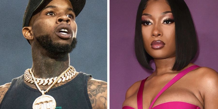 Tory Lanez (l) soll Megan Thee Stallion Schusswunden zugefügt haben.