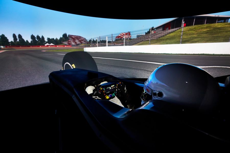 Mercedes Formel 1 Simulator