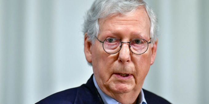 Mitch McConnell, führender Republikaner im US-Senat. Mitch McConnell