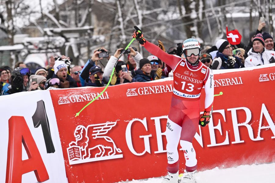 Abfahrt Kitzbühel Vincent Kriechmayr