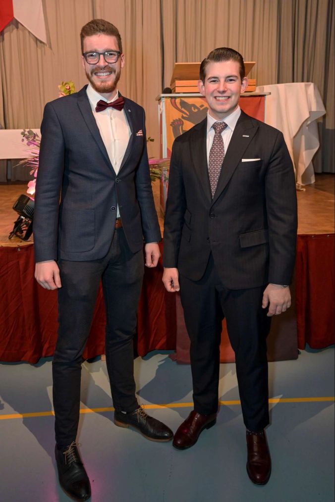 Tobias Frehner (l) und Yannic Reber (r).
