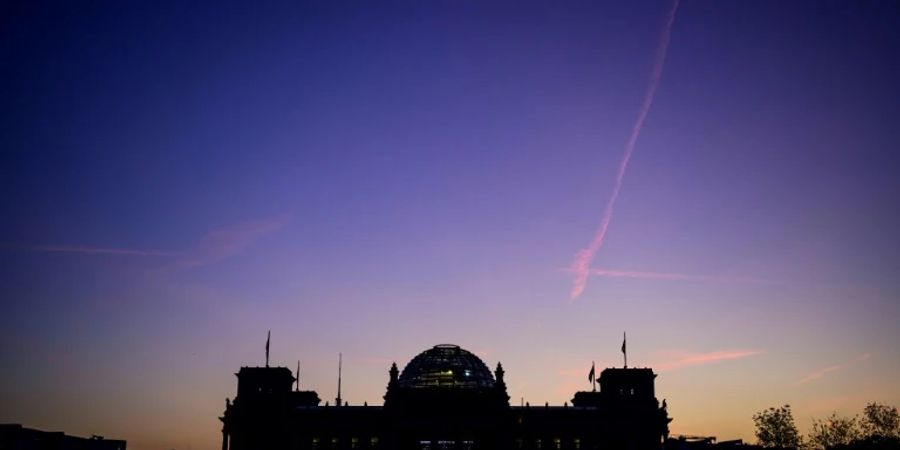 Blick auf den Bundestag