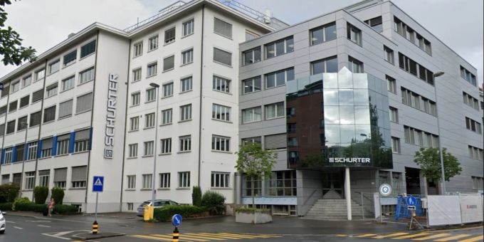 Die Schurter AG in Luzern. schurter ag