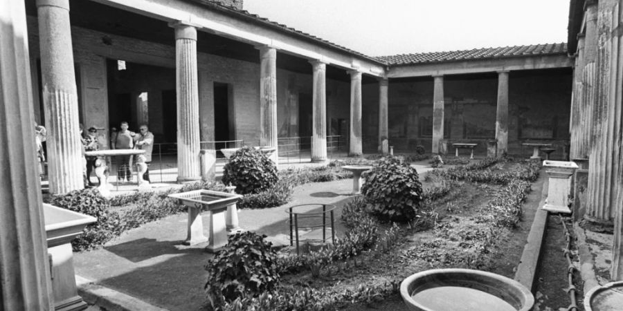 Erstmals seit Jahren ist in der süditalienischen Ausgrabungsstätte Pompeji das «Haus der Vettier» (italienisch: Casa dei Vettii) wieder Besuchern zugänglich. (Archivbild)