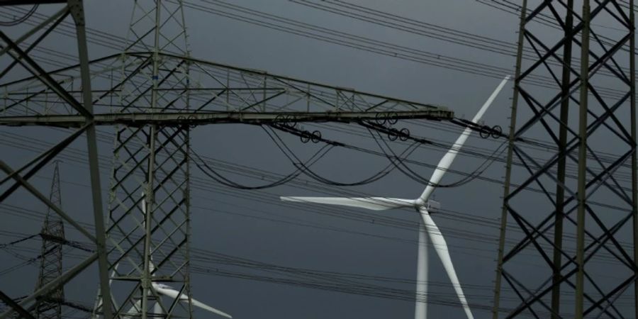 Strommast in Neurath